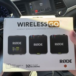 Rode Wireless Go gen 3