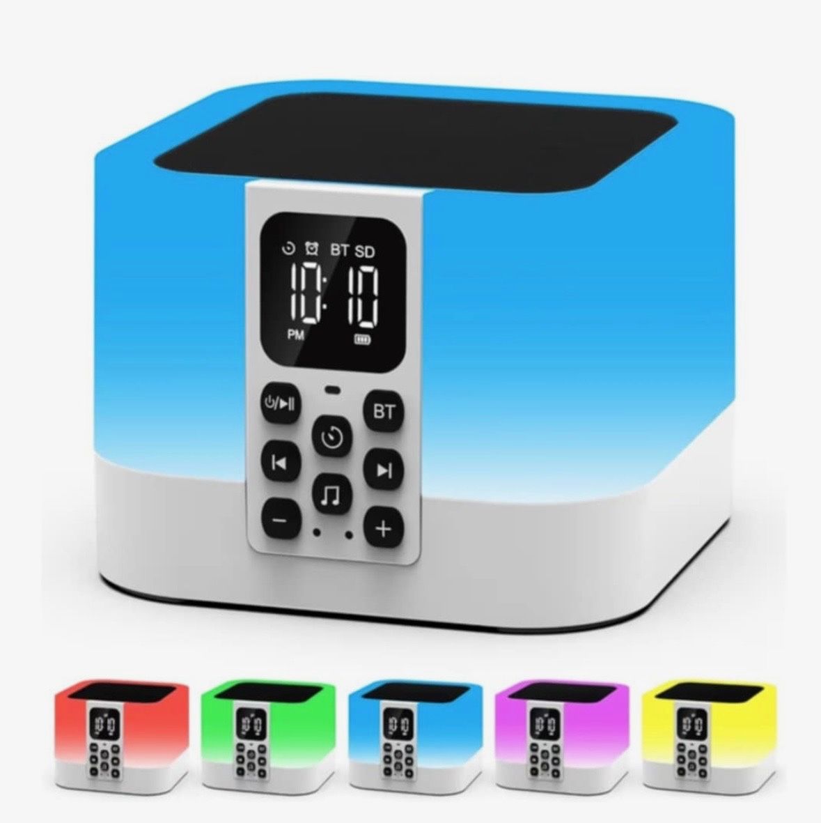 Brand New Touch Nightlight/ Bluetooth Speaker / Alarm Clock/ Sound Machine