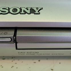 Sony DAV-DZ120 Home Theater Receiver + Remote & Proprietary Wires