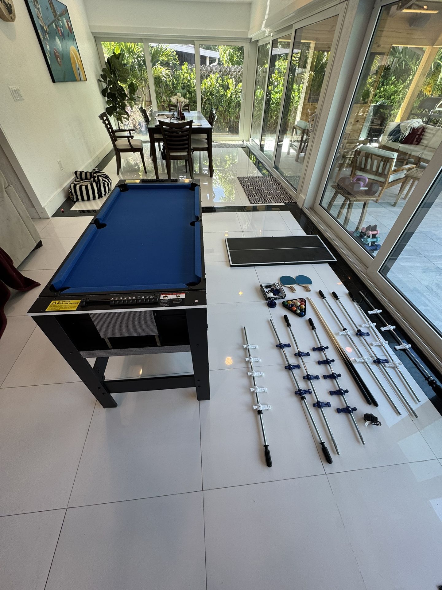 Kids Multi Game Table 4 - In - 1