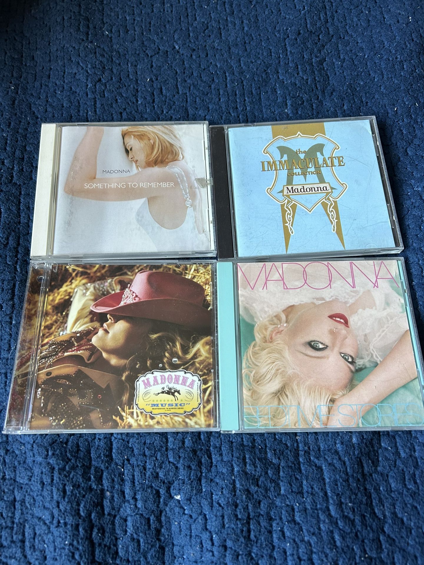 4 Madonna CDs 