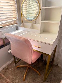 Vanity and Chair