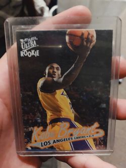 Kobe Bryant basketball rookie card