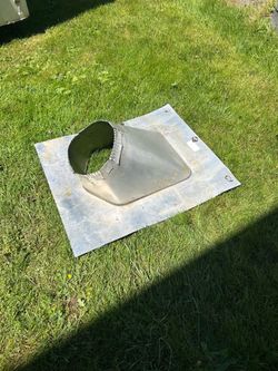 10” aluminum roof boot