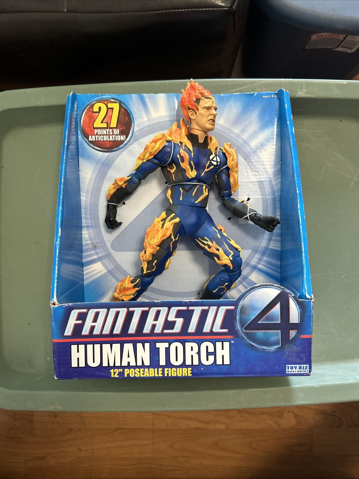 Fantastic Four Human Torch 2005 ToyBiz Marvel