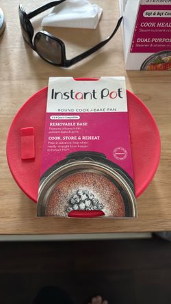 Instant pot round cook bake pan