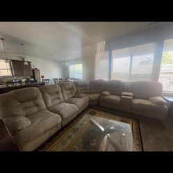 Couch And Table Set For Sale 