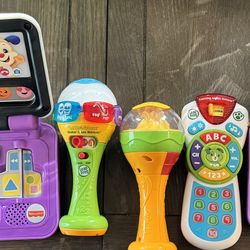 Rattle Music, ABS and Numbers Baby Toy Laptop And Play Remotes