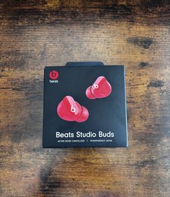 Beats Studio Buds True Wireless Earbuds – Red