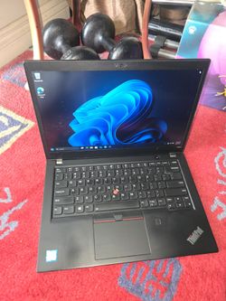 Lenovo ThinkPad T480s Intel Core i7 16gbs Ram 256gb Ssd