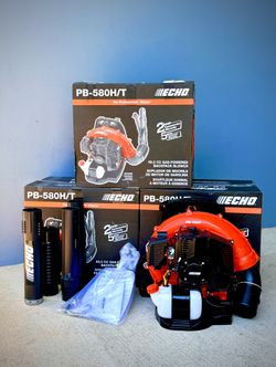 Brand new Echo 216 MPH 517 CFM 58.2cc Gas 2-Stroke Backpack Leaf Blower with Tube Throttle  