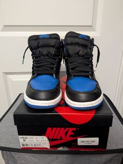 Jordan Retro 1 Royal Men's 9.5 2017