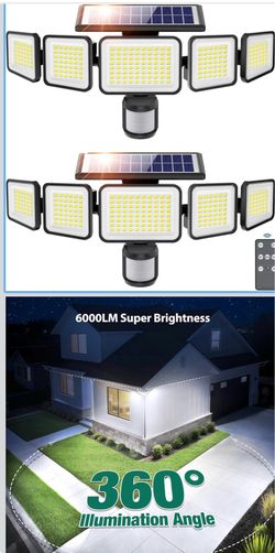 Solar light  2 pack new in a box