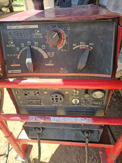 Lincoln range 8 generator welder welding machine