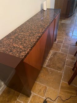 Large Sideboard with Granite Top