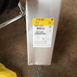 Atom Arc 7018 WELDING ROD 1/8 In 50lb Box