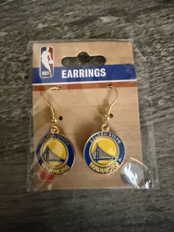 Golden State Warriors earrings