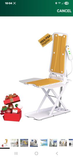 Visit the Store, Oiameen
Oiameen
Visit the Store
4.6
4.6 out of 5 stars
(66)
Electric Chair Lift, Up to 20inch Floor Lift for Elderly Falls with Remot