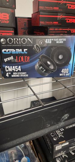 New!! Orion COBALT (2) 4x6 Mid Range Speakers 