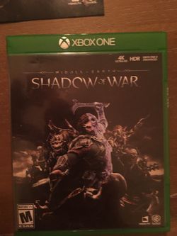 Xbox one shadow of war