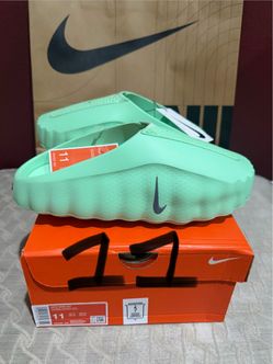 MENS SIZE 11 NIKE MIND 001 SLIDE CUCUMBER CALM