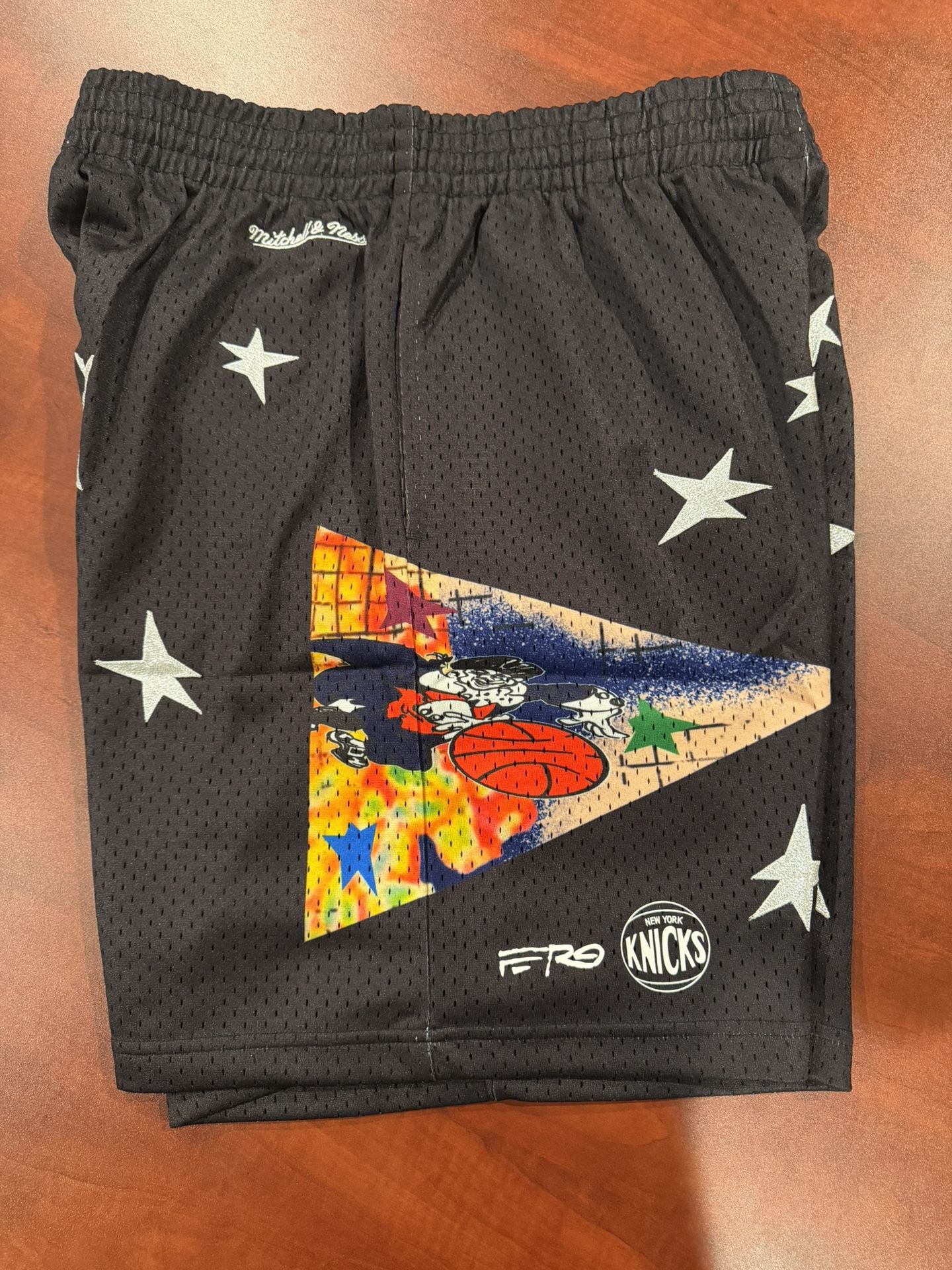 New York Knicks Basketball Shorts Mitchell & Ness Size L NBA Asap Mitchell & Ness x ASAP Ferg x NY Knicks