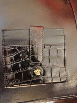 Authentic Mens Versace Wallet.