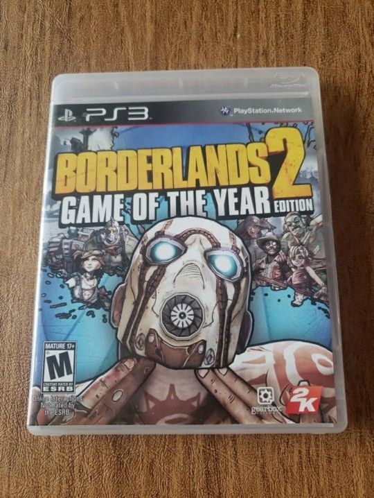 Borderlands 2 Game of The Year For Playstation 3
