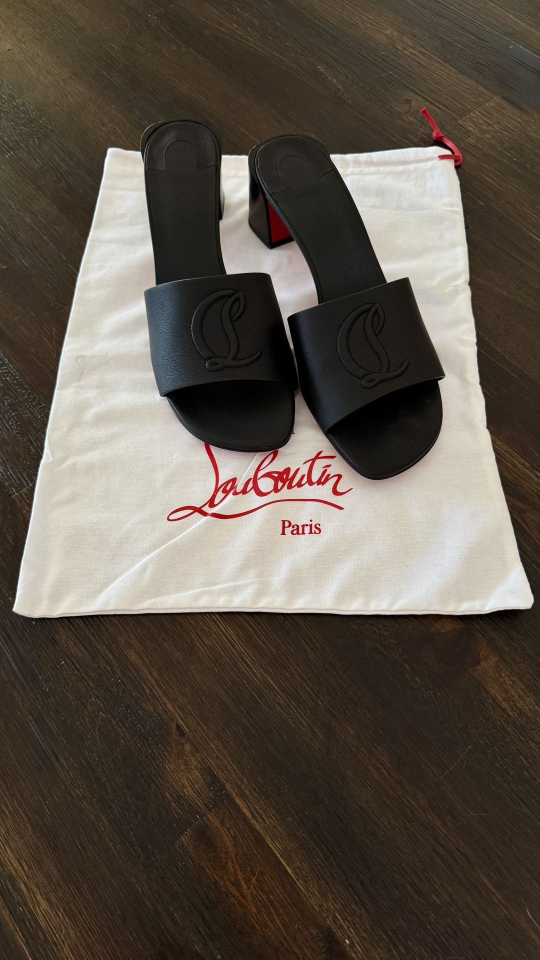 Never Worn Christian Louboutin Mules