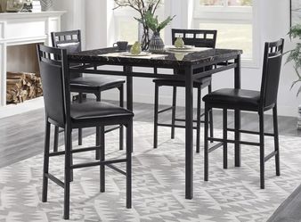 5 Piece Counter Height Dining Set