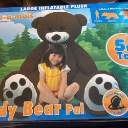 Inflatable Bear Plush Toy