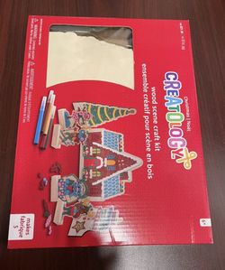 New Creatology Wood Scene Craft Kit