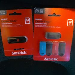 San Disk Flash Drive 's All 6 $75 Obo