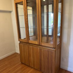 China Hutch Solid Wood