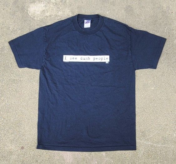 Vtg Starline Pacific Inc I See Dumb People T-shirt