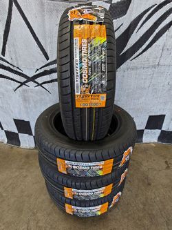 215/60r17 "Brand New" Cosmo Tiger Tail All Season Tires (40,000 mile warranty)