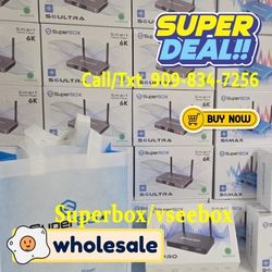 SuperBox S6 PRO  Max  Pro S6  SMART TV BOX  Ultimate TV Solution 
