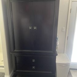 Armoire - Dark Brown  (7’x3’x2’)