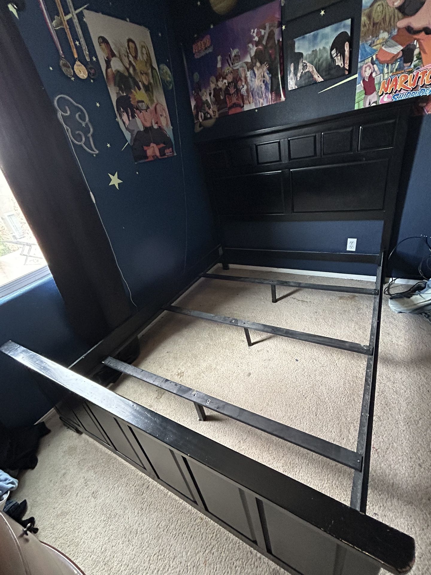 Queen Bed Frame $50 Dresser $50 