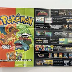 Pokemon gba poster only