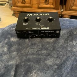 M-audio M-track Solo 