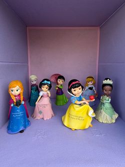 Disney Princess Hamilton collection Figurine Set of 7