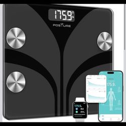 Brand New Posture Scale for Body Weight, Digital Bathroom Smart Scale, 