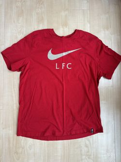 NIKE T Shirt Mens X-Large Liverpool FC Reds LFC Crest Football DB4816-687