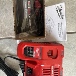 M18 6Ah High Output + rapid Charger (new)