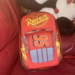 New Kids Disney Car Backpack 