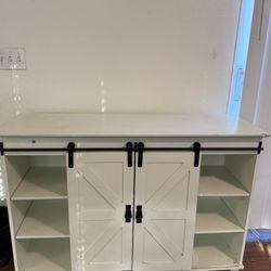 Farmhouse Coffee Bar Cabinet / Buffet / Console Table