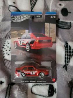 Hot Wheels '84 Audi Sport Quattro Die-Cast Car