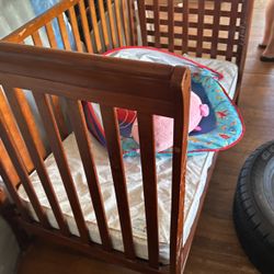 Baby Crib With Mattress