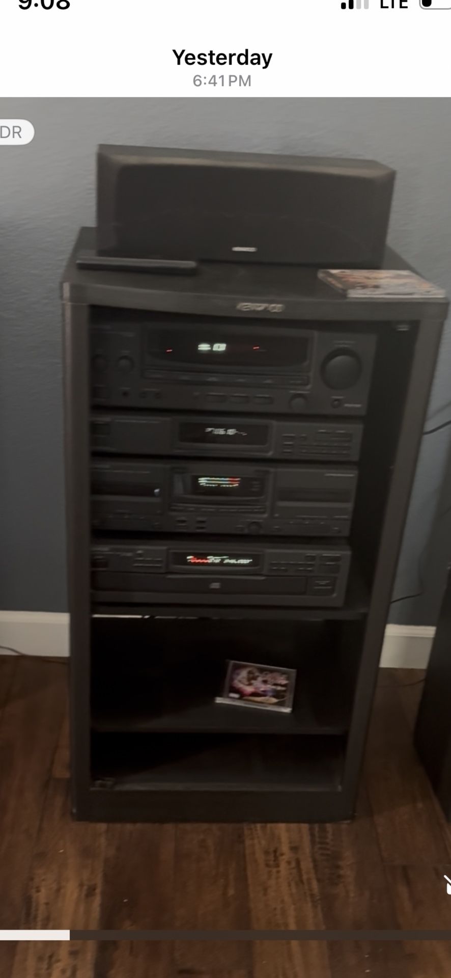 Home Kenwood Stereo System